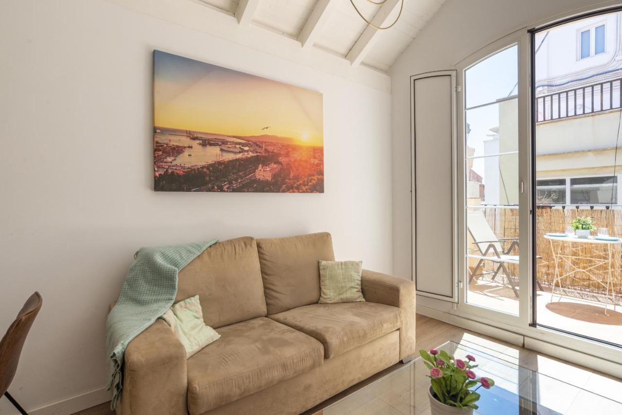 Urbe10 Terrace Constitucion 1 Bedroom Apartment Málaga Kültér fotó