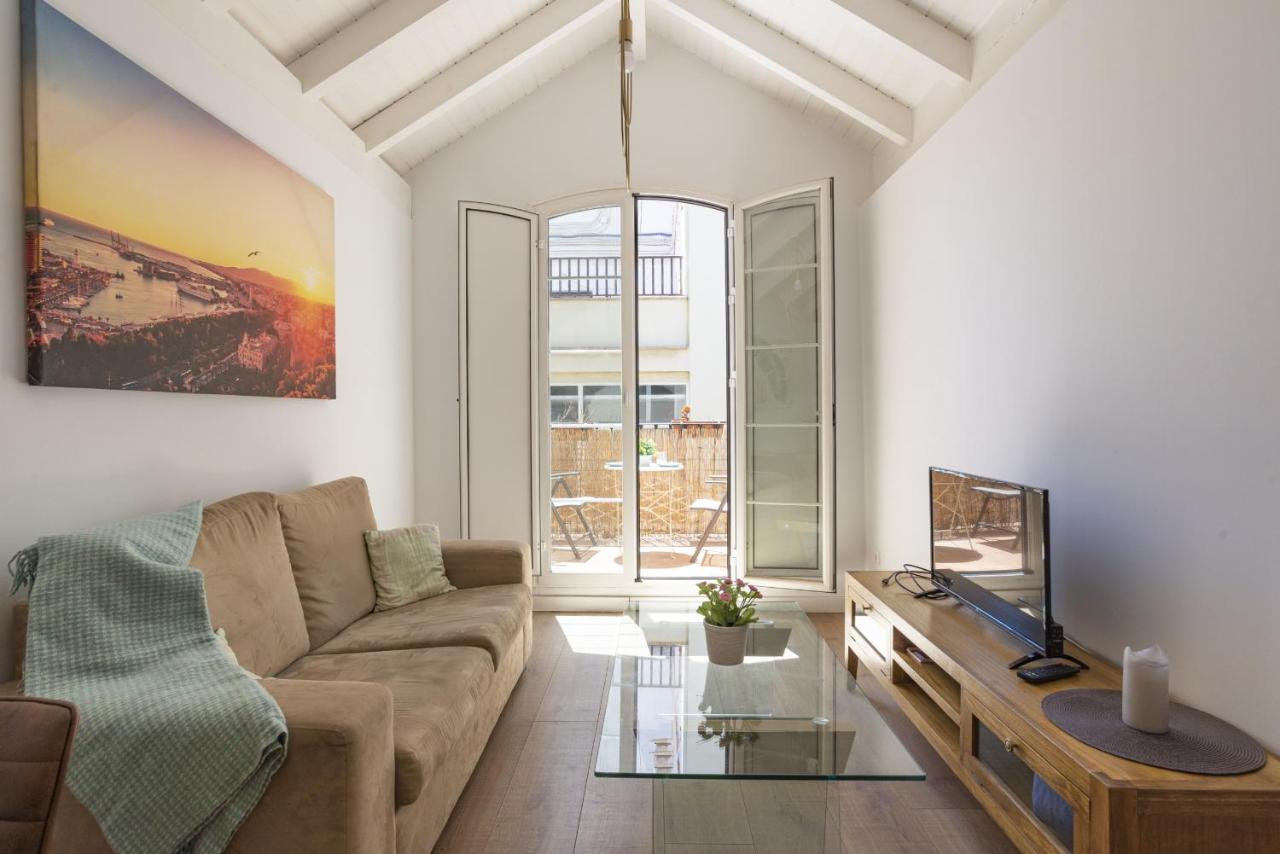 Urbe10 Terrace Constitucion 1 Bedroom Apartment Málaga Kültér fotó