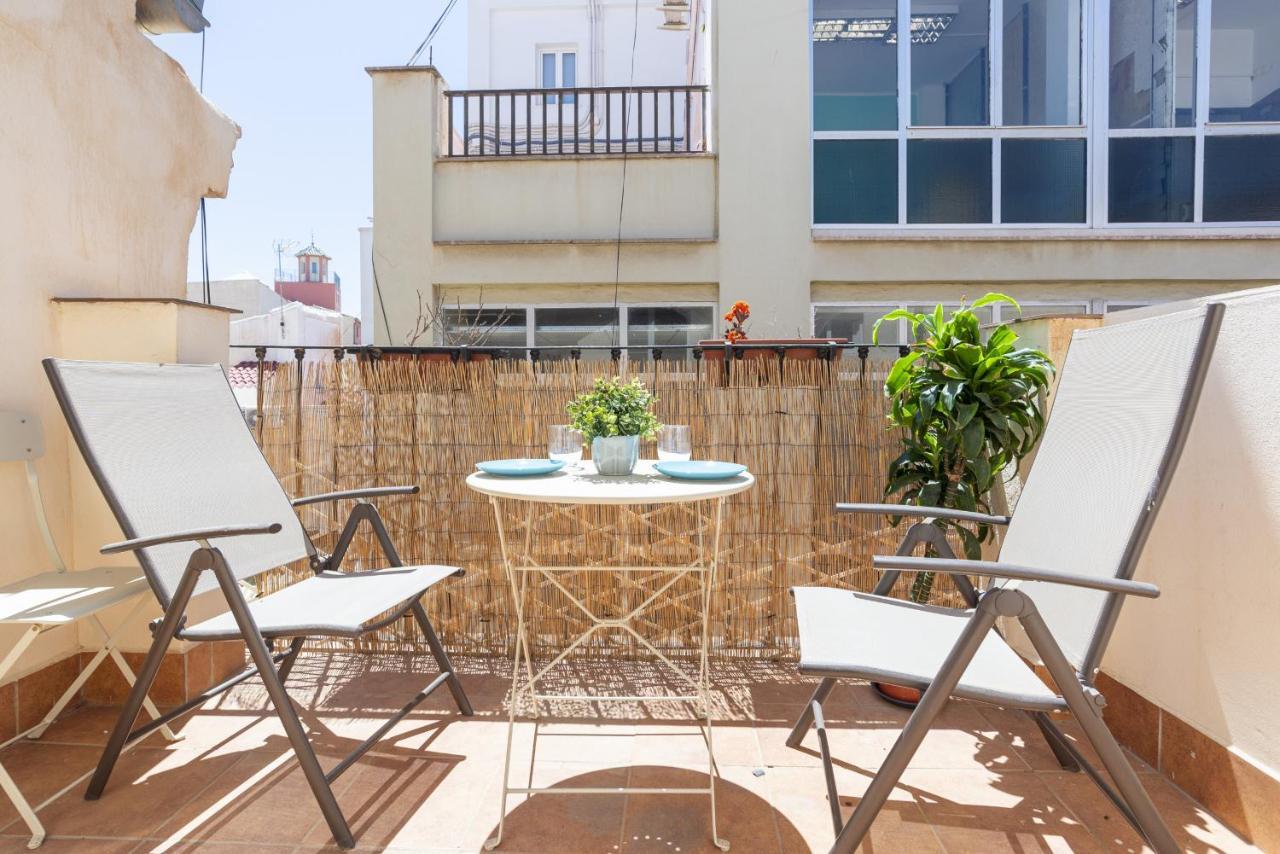 Urbe10 Terrace Constitucion 1 Bedroom Apartment Málaga Kültér fotó